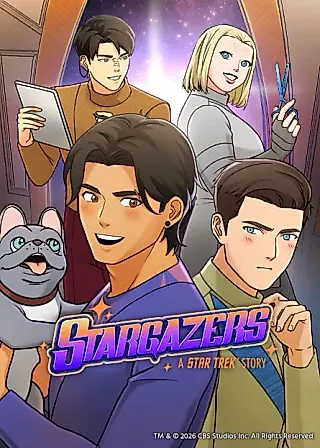 Cover image for the oel called Stargazers: A Star Trek Story