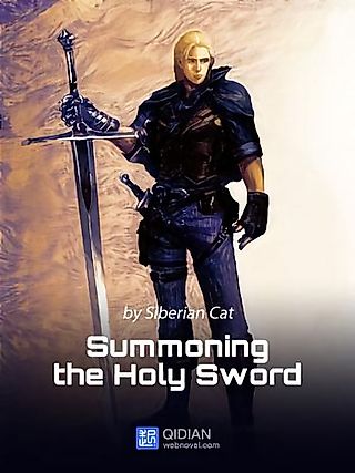 Cover image for the novel called Summoning the Holy Sword