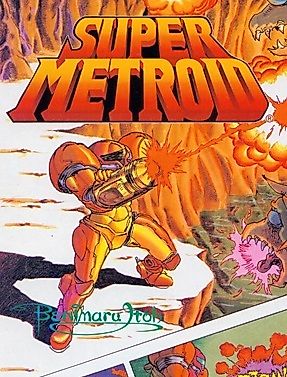 Cover image for the manga called Super Metroid
