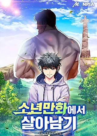 Cover image for the novel called Surviving a Fantasy Adventure Comic