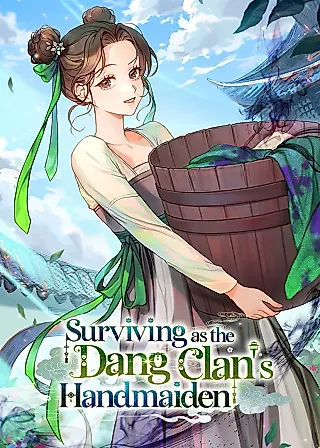 Cover image for the novel called Surviving as the Dang Clan's Handmaiden