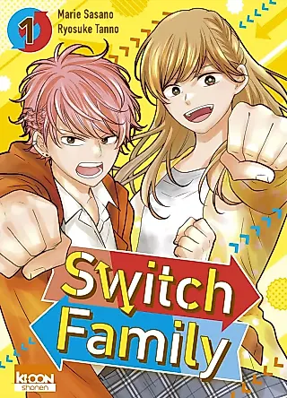 Cover image for the manga called Switch Family
