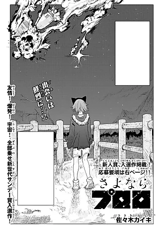 Cover image for the manga called Sayonara Proro