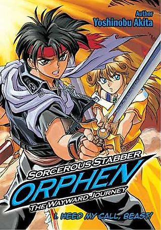 Cover image for the novel called Sorcerous Stabber Orphen
