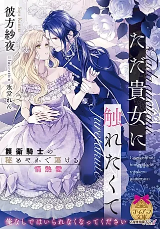 Cover image for the novel called Tada Kijo ni Furetakute Goei Kishi no Himeya ka de Torokeru Jounetsuai