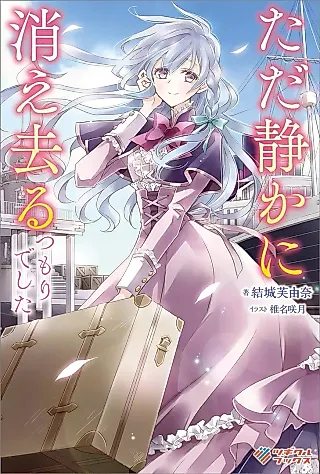 Cover image for the novel called Tada Shizuka ni Kiesaru Tsumori deshita