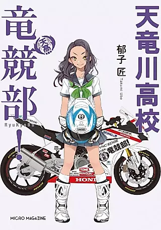 Cover image for the novel called Tenryuugawa Koukou: Ryuu Keibu!