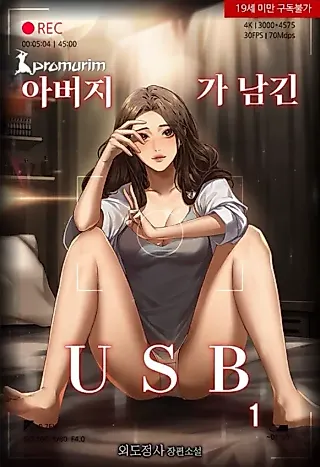 Cover image for the novel called The USB Left by My Father