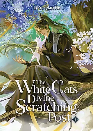 Cover image for the novel called The White Cat's Divine Scratching Post
