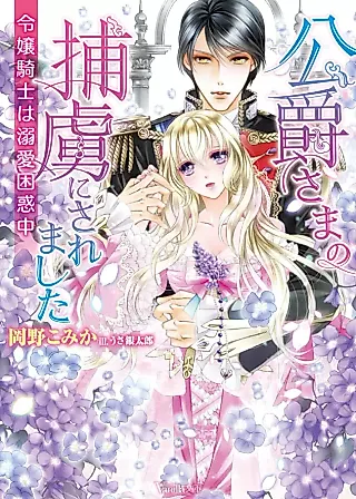 Cover image for the novel called The Captured Lady Knight is Adored by the Enemy General