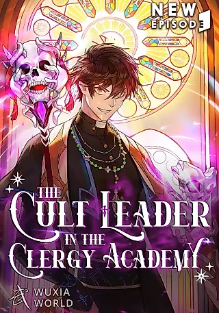 Cover image for the novel called The Cult Leader in the Clergy Academy
