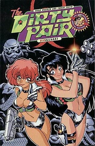 Cover image for the oel called The Dirty Pair: Biohazards
