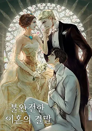 Cover image for the novel called The End of an Imperfect Divorce