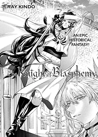 Cover image for the manga called The Knight of Blasphemy