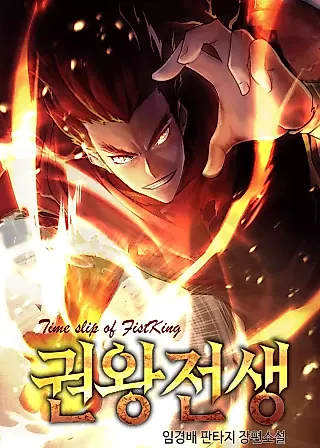 Cover image for the novel called The Reincarnated King of Fists