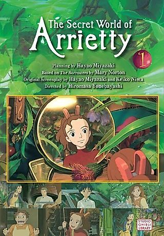 Cover image for the manga called The Secret World of Arrietty