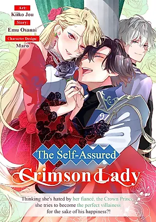 Cover image for the manga called The Crimson Lady Has Low Self-Esteem!