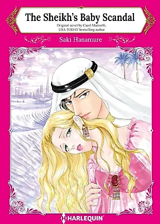 Cover image for the manga called The Sheikh's Baby Scandal