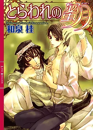 Cover image for the novel called Toraware no Mitsugetsu