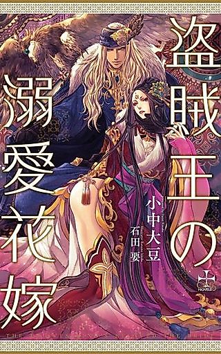 Cover image for the novel called Touzokuou no Dekiai Hanayome