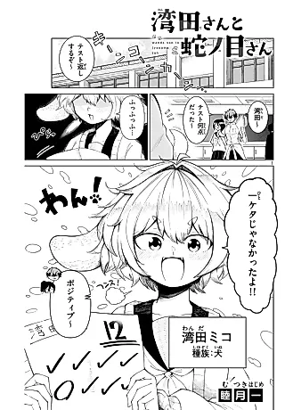 Cover image for the manga called Wanda-san to Janome-san