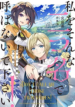 Cover image for the novel called Don't Call Me Those Two Names! The Tomboy Princess Rules the World