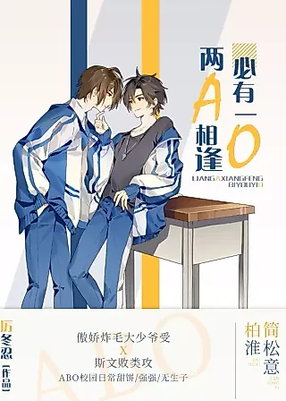 Cover image for the novel called The Pairing of 2 Alphas Births an Omega