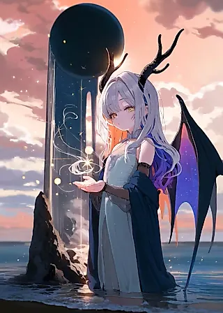 Cover image for the novel called Whether You Call Me a Guardian Dragon or Not, I’m Going to Sleep