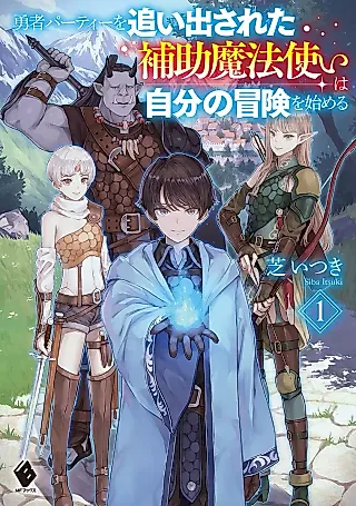 Cover image for the novel called Yuusha Party wo Oida Sareta Hojo Mahou Tsukai wa Jibun no Bouken wo Hajimeru