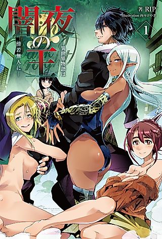 Cover image for the novel called Yamiyo no Ou: Isekai Monogatari wa Boujakubujin ni