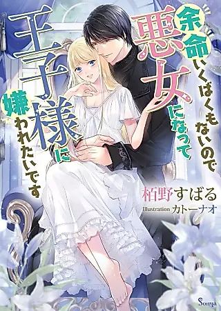 Cover image for the novel called Yomei Ikubaku mo Nai no de Akujo ni Natte Ouji-sama ni Kirawaretai desu
