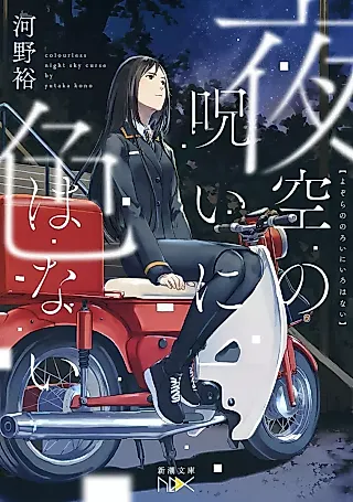Cover image for the novel called Yozora no Noroi ni Iro wa Inai