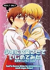 Cover image for the manga called Let's Force him to Crossdress and Rape Him!