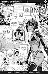 Cover image for the manga called Sweet Beehive.