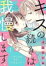 Cover image for the manga called Kiss no Tsuzuki wa Gaman Shimasu - Honto wa Imasugu Shite Mitai!?