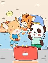Cover image for the manhua called When Sichuan Panda Meets Northeast Roe Deer