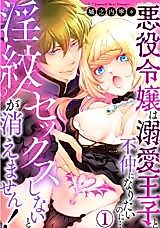 Cover image for the manga called Sex shinai to Inmon ga Kiemasen! - Akuyaku Reijou wa Dekiai Ouji to Funaka ni naritai no ni...