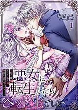 Cover image for the manga called Akujo ni Tensei Shitara Bed no Ue deshita - Oaite wa Gesu na Ouji-sama!? Gouin na Shitasaki de Iku...!