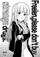 Cover image for the other called Sousou no Frieren dj - Frieren-sama Hen na Kusuri o Kau no wa Oyame Kudasai