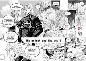 Cover image for the manhua called The Priest and the Devil