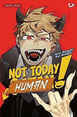 Cover image for the manga called Not Today Human!