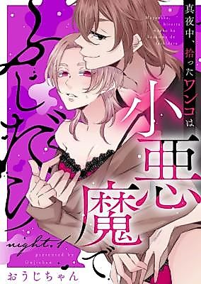 Cover image for the manga called Mayonaka, Hirotta Wanko wa Shouakuma de Fushidara