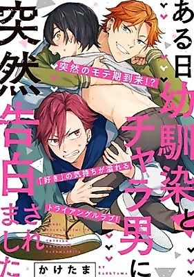 Cover image for the manga called Aruhi osananajimi to charao ni totsuzen kokuhaku saremashita