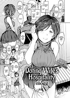 Cover image for the manga called Doting Wife's Hospitality