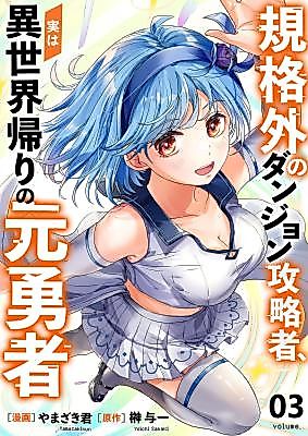 Cover image for the manga called The Overpowered Dungeon Conqueror Is Actually a Former Hero Who Returned from Another World