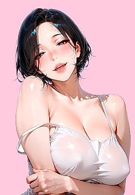 Cover image for the manhwa called The Lonely Women's Association President of Geumnamri