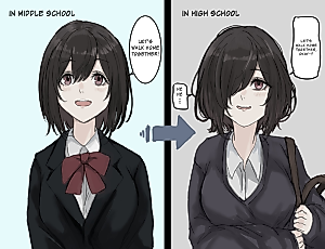 Cover image for the manga called A Childhood Friend Who's Somehow Oddly Changed