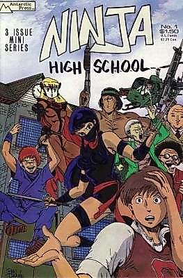 Cover image for the oel called Ninja High School