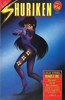 Cover image for the oel called Shuriken: Cold Steel