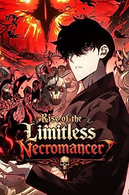 Cover image for the manhua called Rise of the Limitless Necromancer